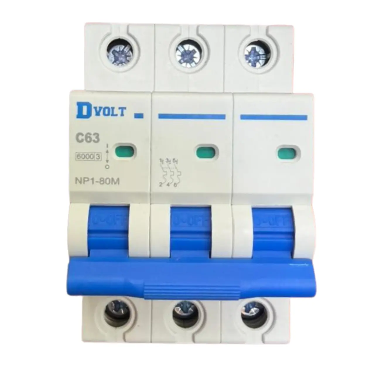 قاطع ثلاثي<br>40A - 50A - 63A